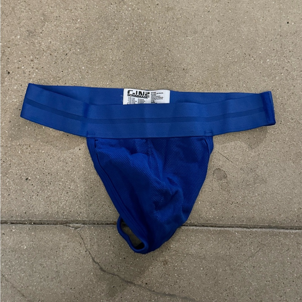NWT C-IN2 COTTON MESH THONG XL